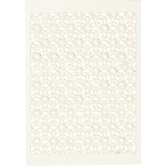 Creativ company patroonkarton, vel 10,5x15 cm, 200 gr, off-white, 10 stuk 1 doos