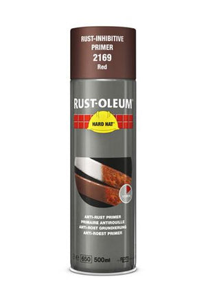 Rust-oleum spuitbus roestwerende primer rood 500ml (menie)