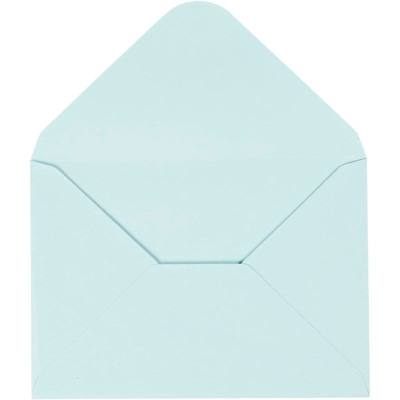Load image into Gallery viewer, Creativ company enveloppen, afmeting envelop 11,5x16 cm, 110 gr, lichtblauw, 10 stuk 1 doos
