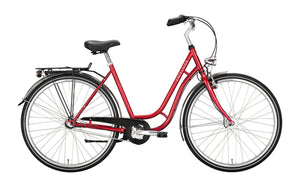 Excelsior stadsfiets touring niro nd (#1) bike excels.tour.niro nd 28 53 3sp cb red metal.