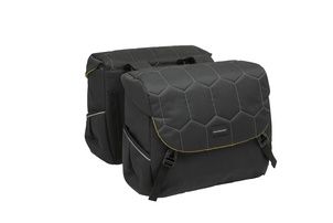 Mondi Joy Dubbele Fietstas - Zwart - Waterafstotend - 38L