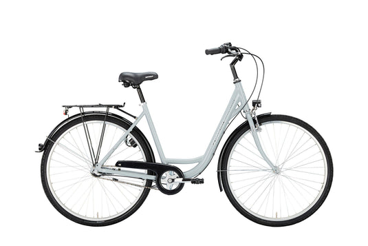 Excelsior stadsfiets road cruiser alu mod. 24 bike excel.road cruiser 28 46 low entry 3sp grey