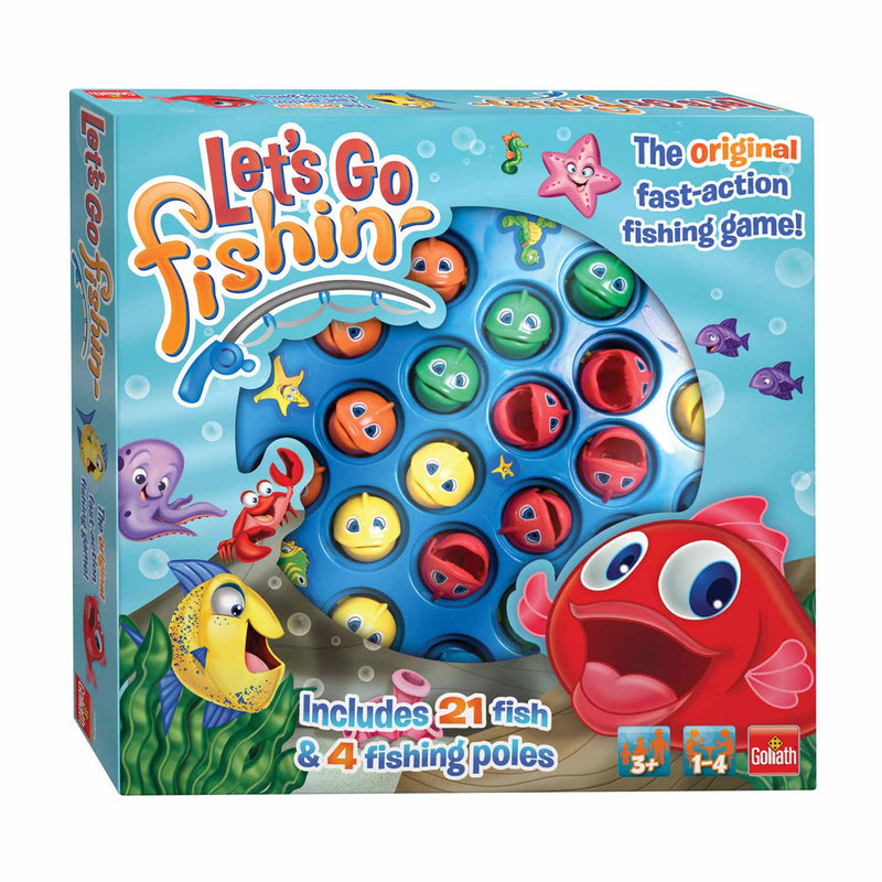 Load image into Gallery viewer, Goliath let's go fishing original visspel
