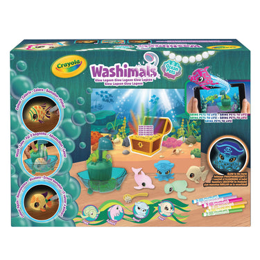 Crayola washimals ocean glow lagoon speelset