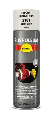 Rust-oleum spuitbus grijs ral7035 500ml