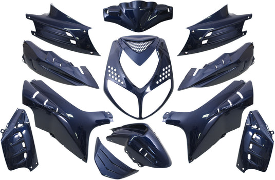 Edge plaatset 13-delig voor peugeot speedfight 2 - blauw metallic