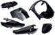 Edge plaatset 6-delig voor peugeot vivacity tot bouwjaar 2008 - zwart metallic