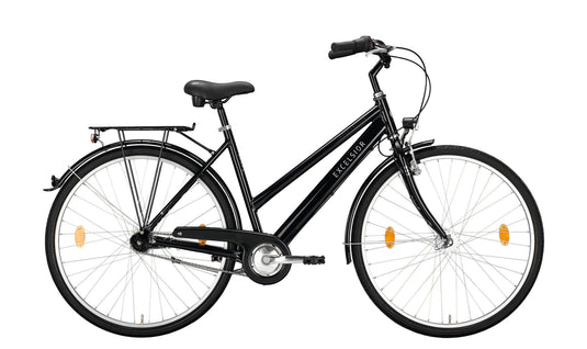 Excelsior stadsfiets road cruiser alu nd (#1) bike excels.road cruiser alu nd 28 51 7sp cb black
