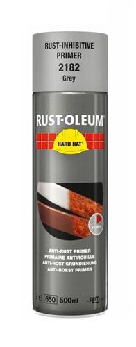 Rust-oleum spuitbus roestwerende primer grijs 500ml (menie)
