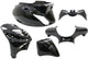 Edge plaatset 5-delig voor piaggio zip-sp vanaf bouwjaar 2000 - zwart metallic