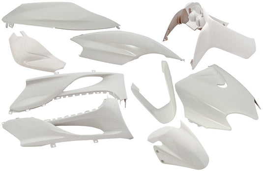 Edge plaatset 9-delig voor yamaha jog r mbk machg - metallic wit