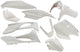 Edge plaatset 9-delig voor yamaha jog r mbk machg - metallic wit