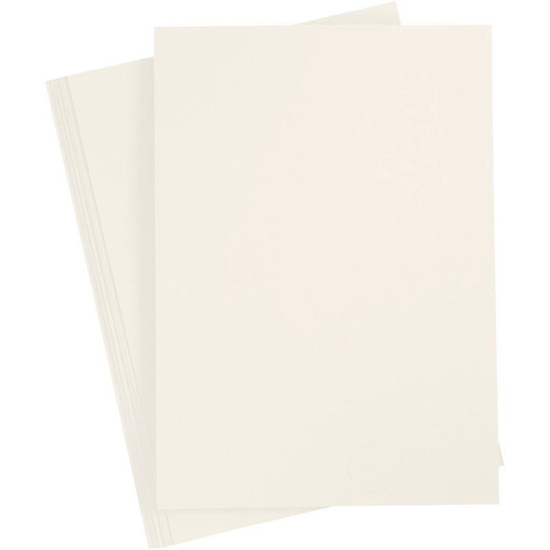Load image into Gallery viewer, Creativ company karton, a4, vel 210x297 mm, 220 gr, off-white, 10 stuk 1 doos
