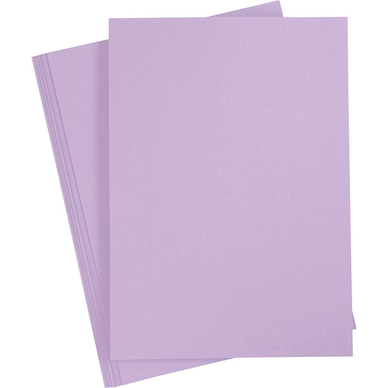 Load image into Gallery viewer, Creativ company karton, a4, vel 210x297 mm, 220 gr, lichtpaars, 10 stuk 1 doos
