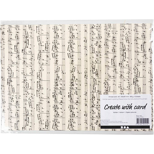 Https: www.cchobby.nl karton-muzieknoten-a4-vel-210x297-mm-180-gr-10-vel-1-doos