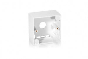 Equip 760302 keystone system surface mounting back box, 80 mm, 80 mm, 42 mm, 79 g, 95 mm, 89 mm