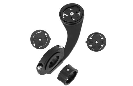 Chargez l'image dans la visionneuse de la galerie, Trivio - stuurhouder garmin wahoo bryton ø31.8mm (+shim ø25.4 22.2mm) aluminium zwart
