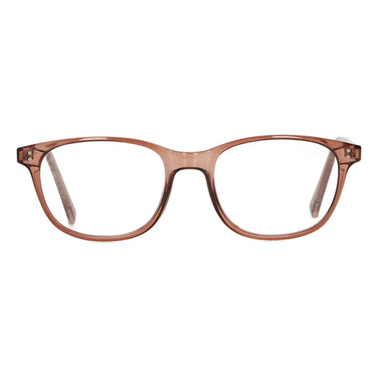 Spectrum leesbril transparant bruin 2.50