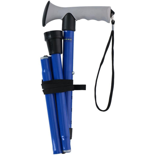 Duchesse med opvouwbare wandelstok