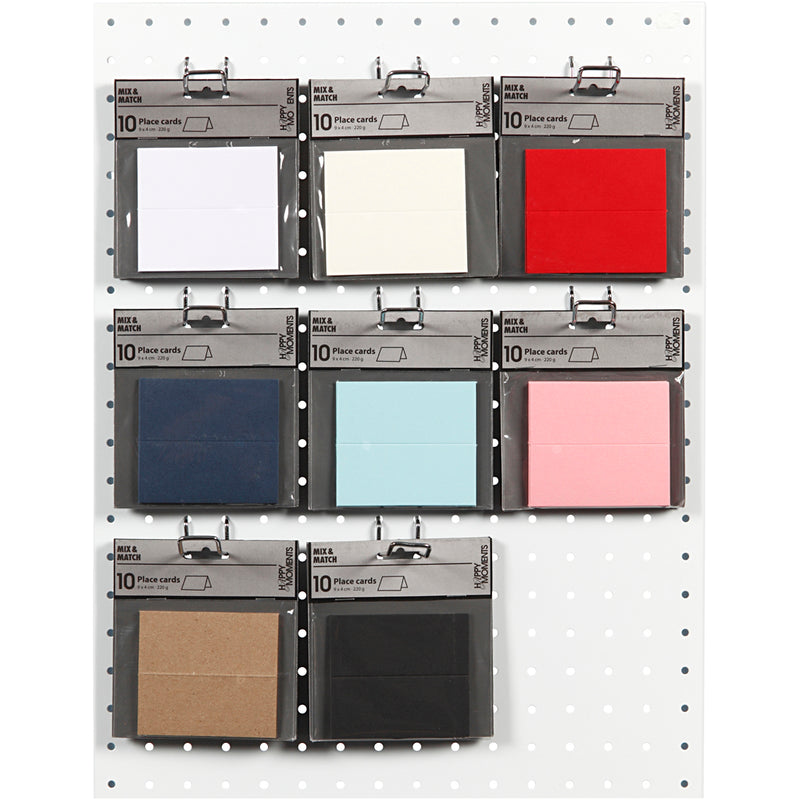 Load image into Gallery viewer, Https: www.cchobby.nl naamkaarten-afm-9x4-cm-220-gr-diverse-kleuren-8x10-doos-1-doos-220023
