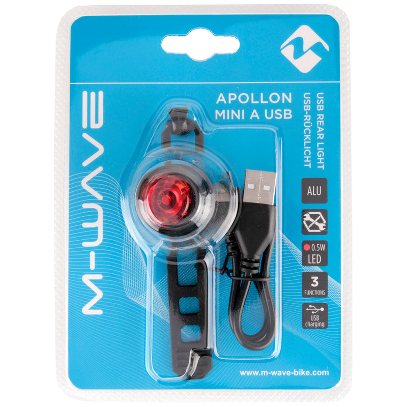 Afbeelding laden in galerijviewer, M-wave apollon mini a usb accumulator flashing light

