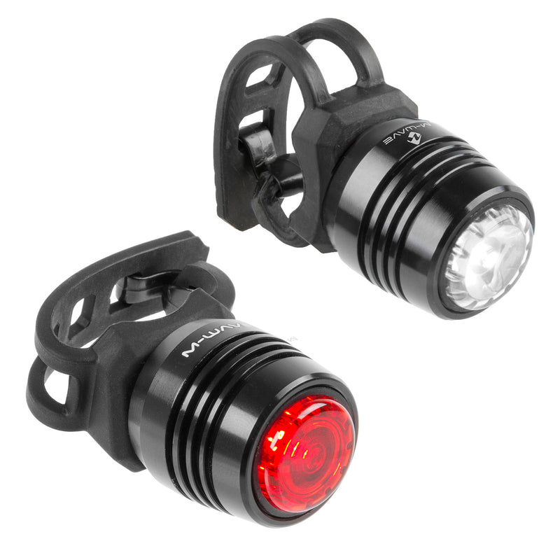 Afbeelding laden in galerijviewer, M-wave apollon mini a usb set rechargeable battery lighting set
