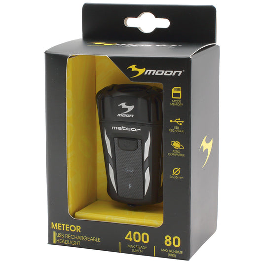 Moon meteor rechargeable battery front light