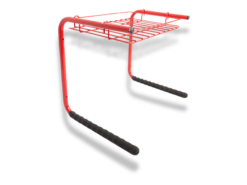 Dr fietsenager mottez wand muur rood