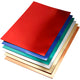Metallic foliekarton, a2, vel 420x594 mm, 280 gr, diverse kleuren, 30 div vellen 1 doos