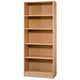 Boekenkast niceday future gemelamineerd spaanplaat 800x400x2004mm beuken