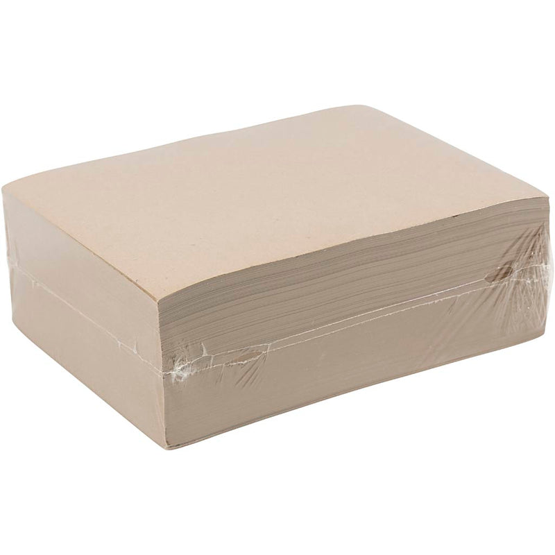 Afbeelding laden in galerijviewer, Https: www.cchobby.nl kraft-papier-a4-vel-210x297-mm-135-gr-grijs-bruin-500-vel-1-doos
