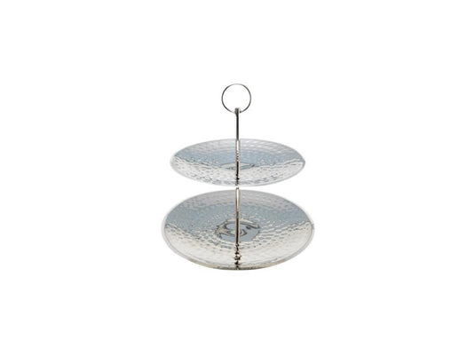 Svenska living etagere 2-laags rvs 20 25cm