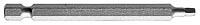 Magna krachtbit 1 4 sqdr2 50mm vierkant | 5 stuks