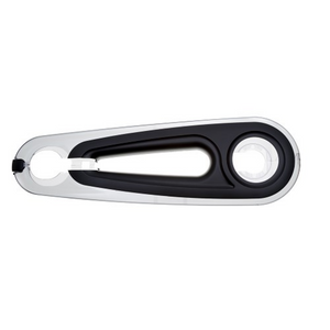 kettingkast 28 inch multi-open 63,5 x 19,5 cm smoke zwart
