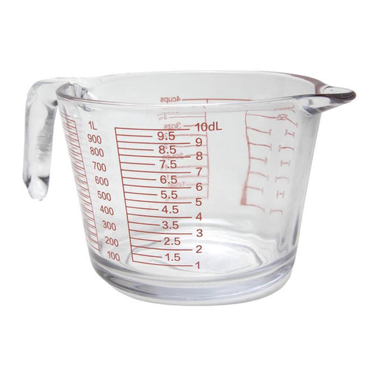 Svenska living maatbeker glas 1l