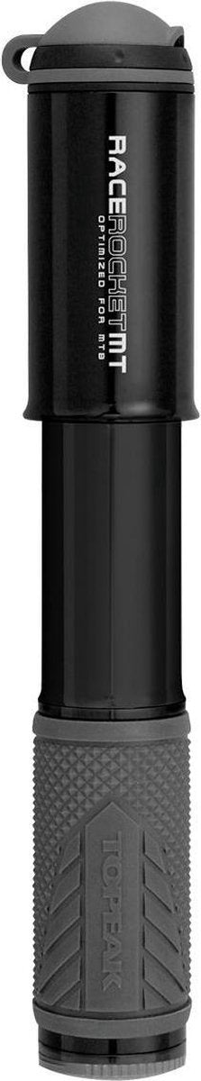 Topeak minipomp Race Rocket MT all black zwart