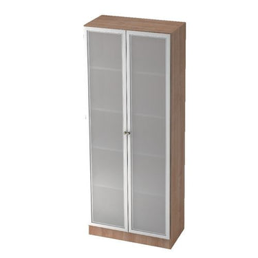 Bach kast hammerer sg 6100g melamine 800x420x2004mm 4 planken walnoot