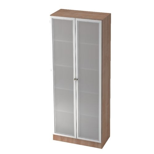 Bach kast hammerer sg 6100g melamine 800x420x2004mm 4 planken walnoot