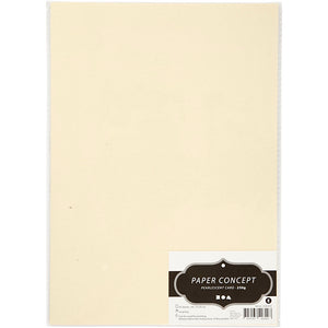 Creotime parelmoerkarton, a4 210x297 mm, 250 gr, beige parelmoer, parelmoer, 10vellen