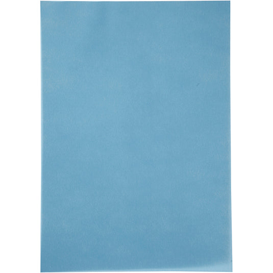 Vellumpapier, a4, vel 210x297 mm, 100 gr, blauw, 10 vel 1 doos