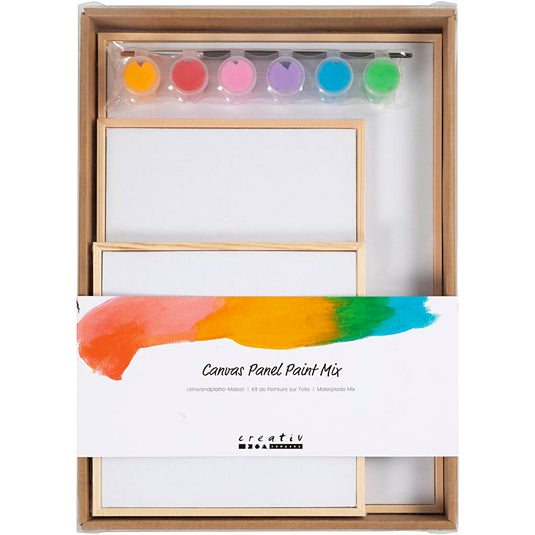 Creativ company set canvas panelen kleurrijk