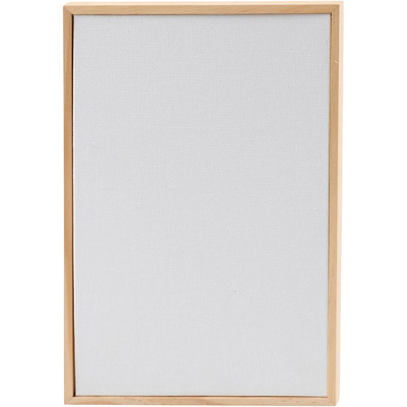 Load image into Gallery viewer, Https: www.cchobby.nl canvas-paneel-met-lijst-afm-15-8x23-8-cm-280-gr-wit-1-stuk
