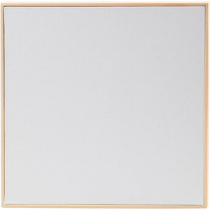 Canvas paneel met lijst, afm 30x30 cm, 280 gr, wit, 10 stuk 1 doos