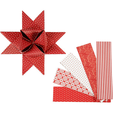 Http: www.cchobby.nl papieren-vlechtstroken-l-100-cm-b-40-mm-d-18-cm-rood-wit-40-stroken-1-doos