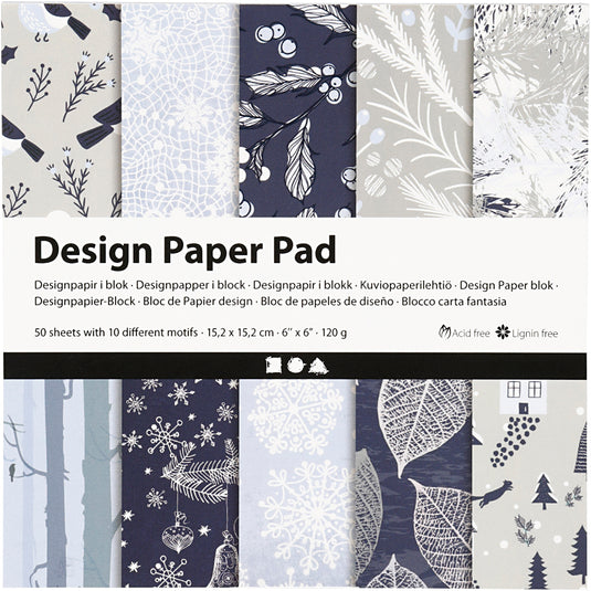 Https: www.cchobby.nl design-papierblok-vel-15-2x15-2-cm-kerst-120-gr-blauw-grijs-50-vel-1-doos