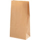 Papieren zakken, h: 22.5 cm, afm 6,5x11 cm, 50 gr, bruin, 100 stuk 1 doos