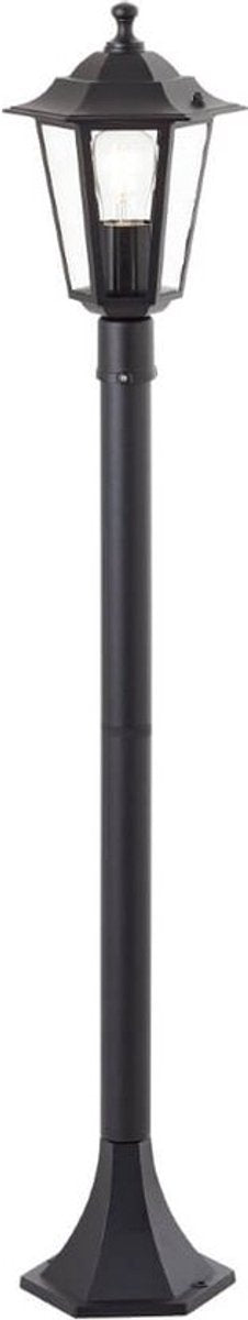 Brilliant carleen - buitenlamp - sokkel - ip44 - e27 max 1x40w - zwart