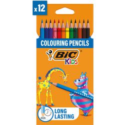 Kleurpotloden bic ecolutions evolution kunsthars recycled assorti 12stuks