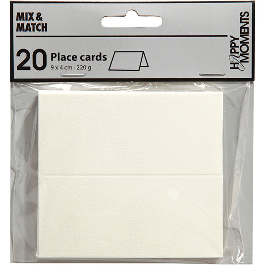 Creativ company https: www.cchobby.nl naamkaarten-afm-9x4-cm-220-gr-wit-20-stuk-1-doos