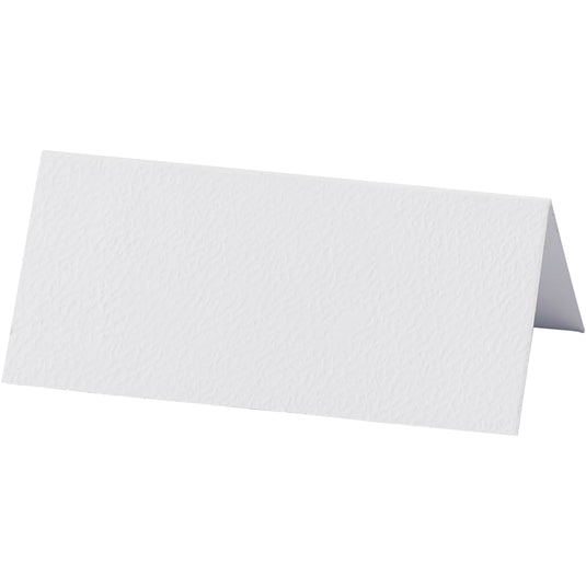 Creativ company naamkaarten, afm 9x4 cm, 220 gr, wit, 20 stuk 1 doos